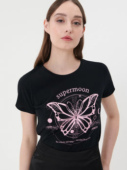 Pocketed denim jacket